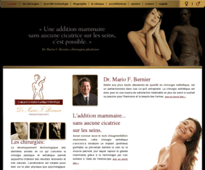 drbernier.com: Chirurgie Esthétique | Chirurgie Plastique | Dr Mario F. Bernier
Dr. Mario F. Bernier est dédié aux plus hauts standards de qualité en chirurgie esthétique. Optez pour la clinique de chirurgie plastique du Dr Bernier.