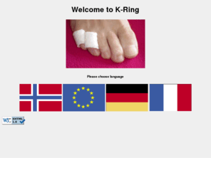 kalgraf.com: Velkommen til K-Ring - Produsent av tåringer mot fotsopp
Tåringer av bomull kurerer fotsopp uten medisiner!