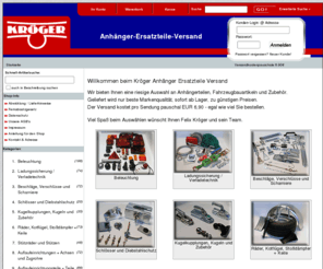 Anhaengerersatzteileversand.de Anhänger Ersatzteile Versand Online