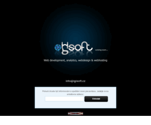 igisoft.com: iGiSoft.cz - vývoj internetových aplikací na klíč, tvorba webových stránek, CMS, E-Shopy, Web hosting
iGiSoft - webdesign, web developement, programování internetových, intranetových a extranetových aplikací, SEO, SEM, CMS, Web hosting