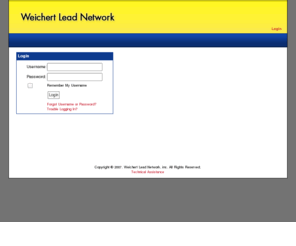 weichertleadnetwork.com: 
