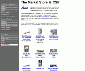 markalcsp.com: The Markal Store @ CSP
