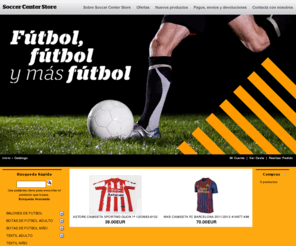 soccercenterstore.es: Soccer Center Store | Fútbol, fútbol y más fútbol
