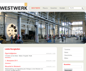 westwerk-leipzig.de: Startseite - WESTWERK Leipzig
Kultur im Leipziger Westen