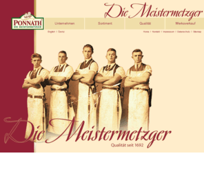 ponnat.info: Ponnath
Ponnath, Ponnath, die Meistermetzger, Qualität seit 1692