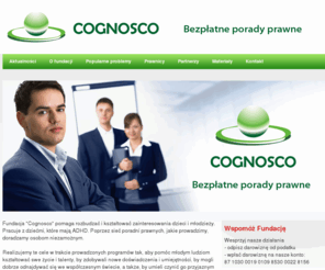 poradnieprawne.org: Fundacja COGNOSCO - Sieć bezpłatnych poradni prawnych
Fondacja COGNOSCO - Sieć bezpłatnych porad prawnych.