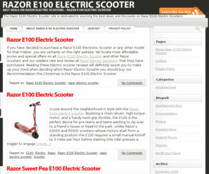 razore100electricscooter.org: Razor E100 Electric Scooter
