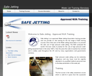 safe-jetting.co.uk: Safe Jetting - Water Jet Training
Safe Jetting, approved Water Jetting Association training.