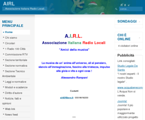 airl-radiolocali.org: Airl-radiolocali.org
AIRL - Associazione Italiana Radio Locali