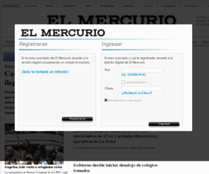 elmercurio.com: El Mercurio.com - El períodico líder de noticias en Chile
