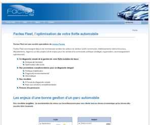 facteafleet.com: Factea Fleet, l'optimisation de votre flotte automobile
Factea Fleet, l'optimisation de votre flotte automobile 
