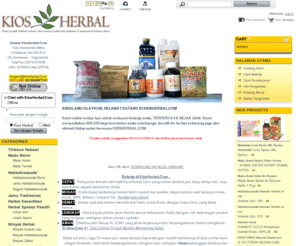 kiosherbal.com: KiosHerbal.Com :: Toko online menjual produk thibbun nabawi dan herbal alami
Shop powered by PrestaShop