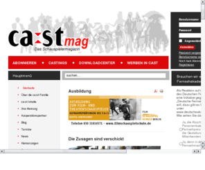 schauspiel-magazin.com: cast - Das Schauspieler-Magazin
cast - Das Schauspieler-Magazin