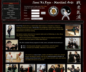 skrmartialarts.com: Seni Ki Ryu Martial Arts - A Modern Martial Art, For A Modern World.
Seni Ki Ryu Martial Arts  -  Cambridge, St Ives, Oakington, Caldecote, Cottenham, Hardwick & Huntingdon. An effective martial art, physical fitness, self defence system.