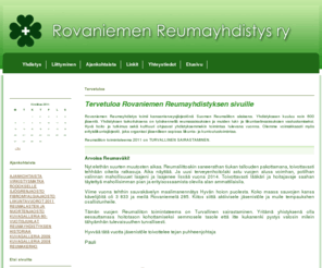 rovaniemenreumayhdistys.com: Rovaniemen Reumayhdistys   » Tervetuloa
