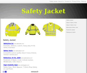 safetyjacket.net: Safety Jacket
select from a variety of the best reflective safety jackets ideal for many industry applications from leading manufacturers and suppliers