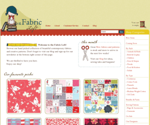 thefabricloft.co.uk: The Fabric Loft - The Fabric Loft
Modern fabrics for creative people