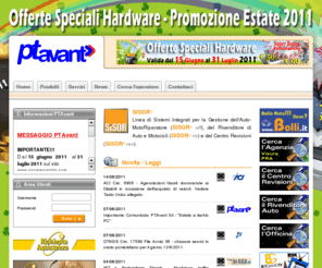 avantclubweb.net: PTAvant
SISOR - Linea di Sistemi Integrati per la Gestione dell'Auto-MotoRiparatore, del Rivenditore di Auto e del Centro Revisioni.