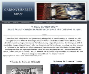 carsonsbarbershop.com: Home Page
Home Page