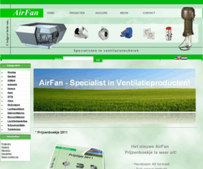 airfanventilatie.com: Specialisten in ventilatietechniek  - AirFan Ventilatie
 Specialisten in ventilatietechniek
