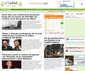 ciudad-on-line.com: CIUDAD ON LINE
LA CIUDAD AL INSTANTE