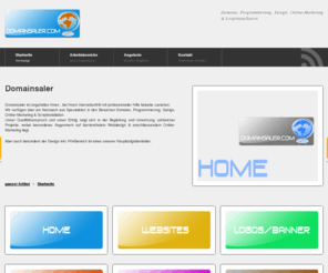 domainsaler.com: Domainsaler.com Domains, Programmierung, Design, Online-Marketing & Scriptinstallation
Domains, Programmierung, Design, Online-Marketing & Scriptinstallation