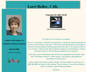 lorriheller.com: Lorri Heller - Certified Hypnotherapist
Lorri Heller - Certified Hypnotherapist