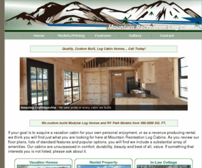 Mountainrecreationlogcabins Com Mountain Recreation Log Cabins