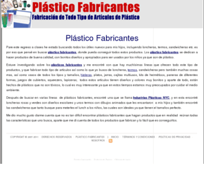 plasticofabricantes.com: Plástico Fabricantes
Plástico Fabricantes - Las más amplia gama de promocionales en plástico, con la mejor calidad en méxico y una inigualable calidad de impresión.