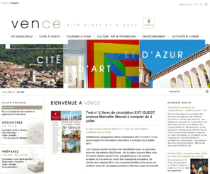 vence.fr: Ville de Vence
Le site officiel de la ville de Vence - Cité d’art et d’azur - Alpes Maritimes