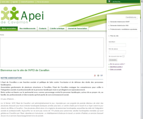 apeidecavaillon.fr: Bienvenue sur le site de l'APEI de Cavaillon
Apei de Cavaillon, association gestionnaire d'établissements et services médico-sociaux pour personnes adultes handicapées mentales. ESAT Ateliers du Luberon, Foyer Résidence Mario Vischetti, SAJ, SAVS