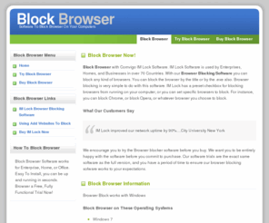 blockbrowser.net: Block Browser | blockbrowser.net
Block Browser with IM Lock Software, Block Browser Free Fully Functional Trial or Buy Now