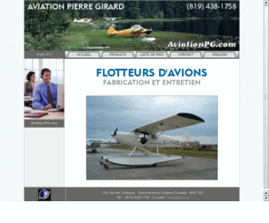 aviationpg.com: Aviation Pierre Girard
floats plain flotteurs avions aircraft