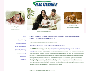 sellersvillecarpetcleaning.com: Sellersville Carpet Cleaning by ALL CLEAN!, LLC
Your DEEPEST, Most Thorough Carpet Cleaning in Sellersville, PA, or It’s FREE!