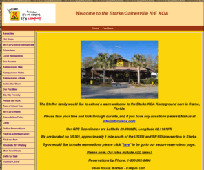 starkekoa.com: Starke KOA Home Page
RV/Camping Park located in Starke, FL