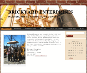 brickyardenterprises.com: Brickyard Enterprises: About Us
