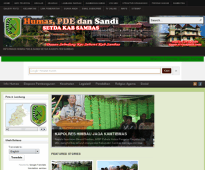 humassambas.com: Humas PDE & Sandi | Informasi Humas PDE & Sandi Setda Kabupaten Sambas
Informasi Humas PDE & Sandi Setda Kabupaten Sambas