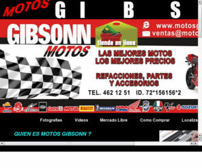 motosgibsonn.com: MOTOS GIBSONN - Motocicletas deportivas
MOTOS GIBSONN - Motocicletas deportivas en Acapulco. Venta de motocicletas deportivas de las mejores marcas, desde la ciudad de Acapulco con entrega en todo el País. Motocicletas deportivas honda, kawasaki, yamaha y suzuki. Todas nuestras motos a los mejores precios del mercado. Atendemos Ixtapa Zihuatanejo, Chilpancingo, Iguala y todo el estado de Guerrero.