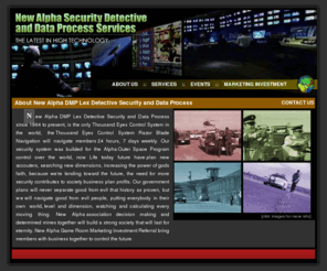 nadmp-lex.com: New Alpha Security Detective Services
New Alpha Security Detective Services