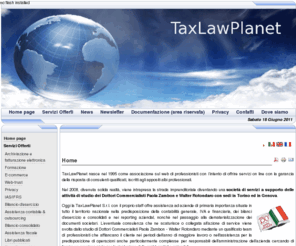 taxlawplanet.net: Home
TaxLawPlanet nasce nel 1995 come associazione sul web di professionisti con l’intento di offrire servizi on line con la garanzia della risposta di con...