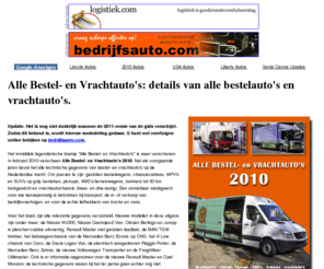 allebestelautos.nl: Alle Bestel- en Vrachtauto's 2010
Alle Bestel- en Vrachtauto's 2010 is een onmisbaar naslagwerk over bestelauto's en vrachtauto's.