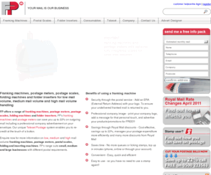 fpmailingmidlands.com: Franking machine, Franking machines, postage meters, folders and inserters - FP Mailing
buy franking machines from our franking machine range, postage meters, postage scales and folder inserters for low to high volume mail handling.