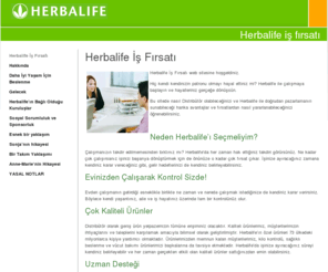 herbalifeisfirsati.web.tr: Herbalife | Herbalife iş fırsatı
