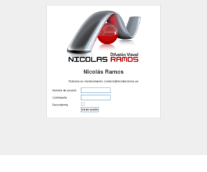 nicolasramos.es: Bienvenidos a la portada
Joomla! - el motor de portales dinámicos y sistema de administración de contenidos