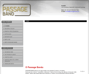 passageband.com: O Passage Bandu
Passage band