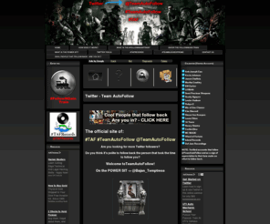 teamautofollow.com: Twitter - Team AutoFollow
The official site of the twitter users TeamAutoFollow, a group of people that do the polite thing and follow back.