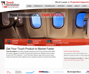 tpk-usa.com: Touch Revolution | World Leader in Projected Capacitive Touch
Projected capacitive touch screen component manufacturers