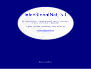 interglobal-net.com: InterGlobalNet >> WebStudio
InterGlobalNet