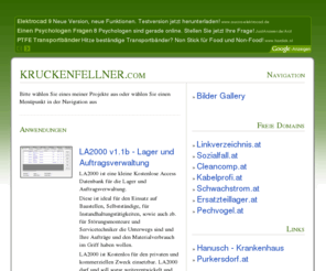 kruckenfellner.com: KRUCKENFELLNER.COM
Diagnose Krebs. Was tun? Erfahrungsbericht zum Thema Hodenkrebs und Hodentumor. Forum für Hodenkrebs erkrankte und Angehörige.