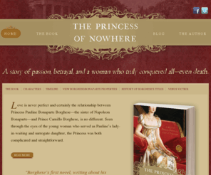 princessofnowhere.com: Princess of Nowhere
A story of passion, betrayal, and a woman who truly conquered all—even death.